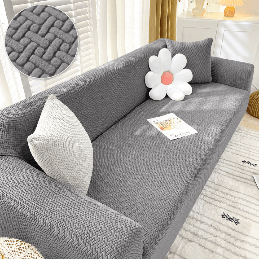 2026 Ultra Soft Polar Fleece Sofa Cover