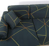 L Shape Sofa Cover - Prism Gold