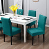 Stretchable Chair Covers, Plain Teal