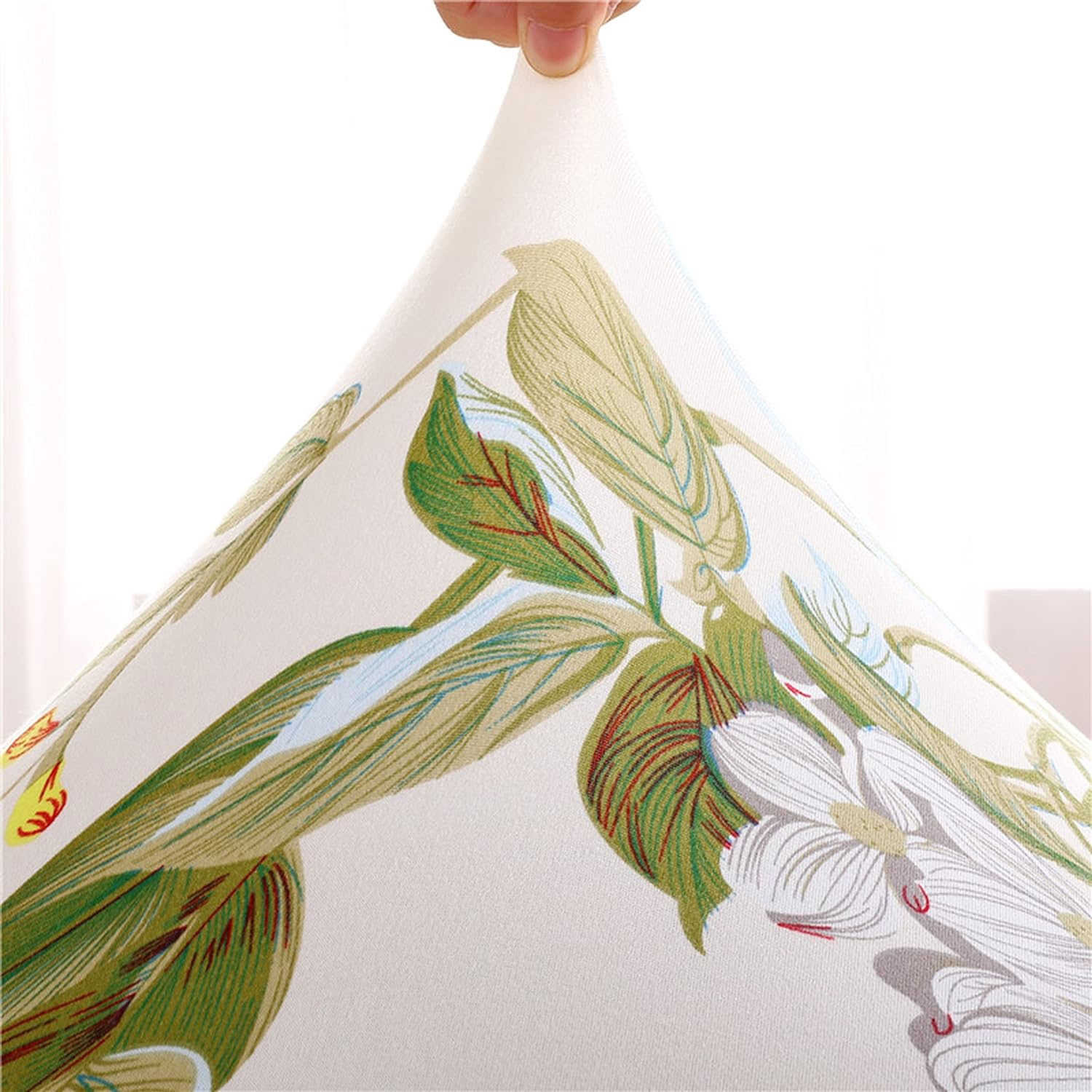 Stretchable Chair Covers, Forest Ivory