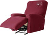 Premium Jacquard Recliner Sofa Cover : Maroon - Trendize