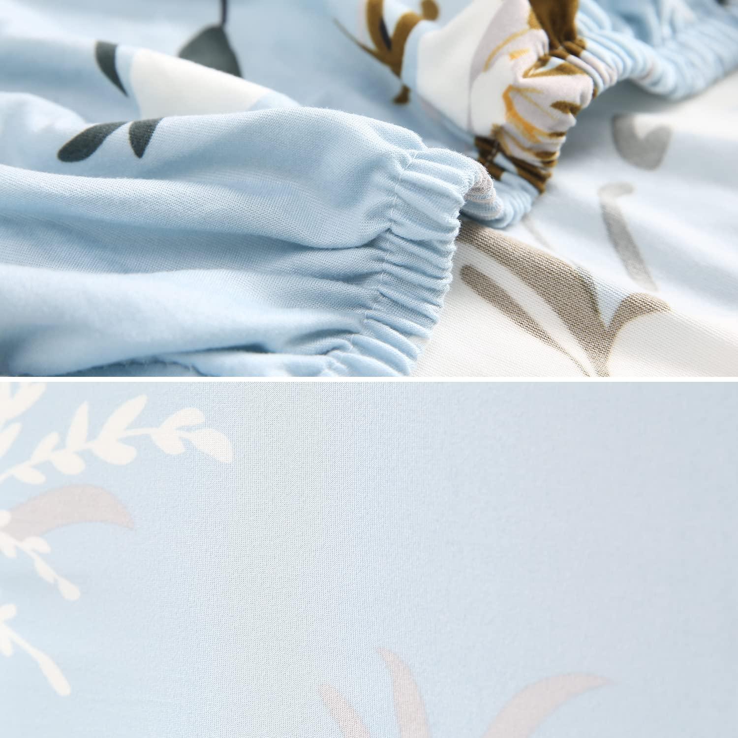 Stretchable Chair Covers, Subtle Sky - Trendize