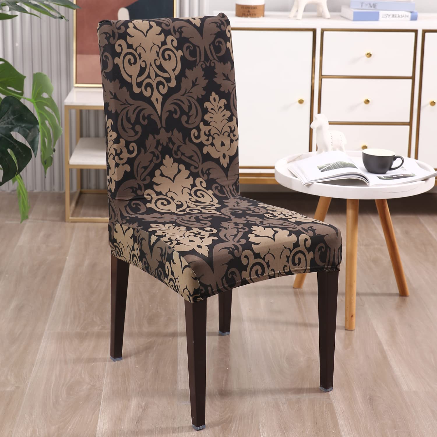 Stretchable Chair Covers, Royal Black