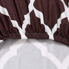 Stretchable Chair Covers, Diamond Brown