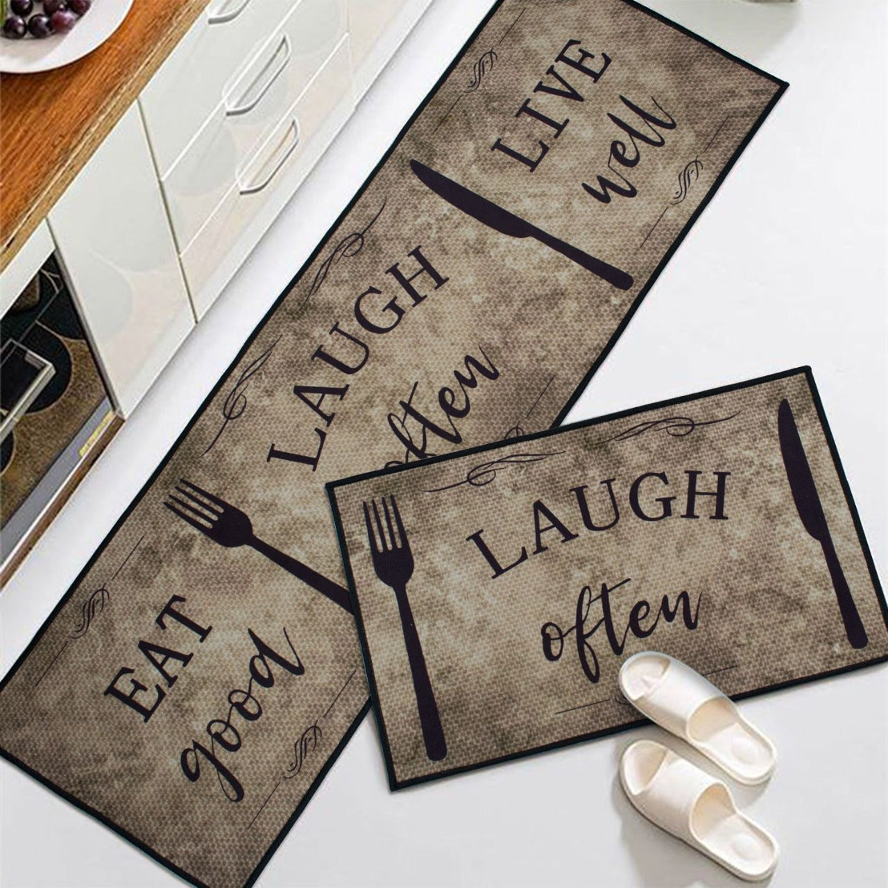 Multipurpose Anti Skid Mat, Set of 2