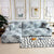 L Shape Sofa Cover - Petal Grey