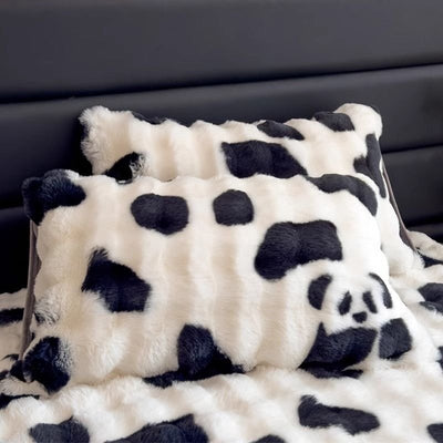 All Season Printed Rabbit Fur Fitted Sheet