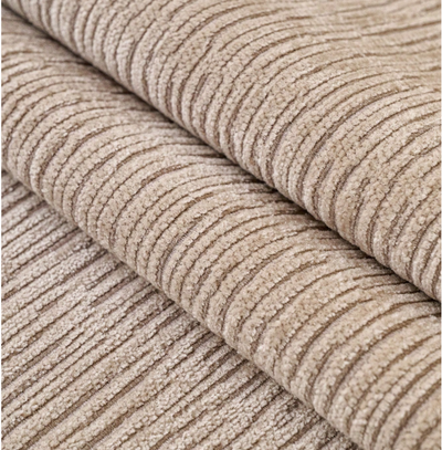 RUFFLE LACE ANTI SKID SOFA MAT - CARAMEL