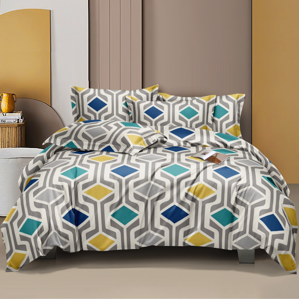 Elastic Fitted Bedsheet, Polycotton - King Size