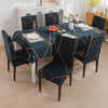 Premium Dining Table & Chair Cover Combo - Prism Gold