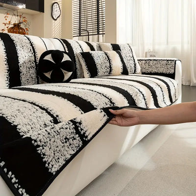 Vintage Velveteen Sofa Mat