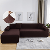 2023 Latest : Polar Fleece Sofa Cover : Brown - Trendize