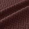 2025 Polar Fleece Sofa Cover : Brown