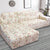 L Shape Sofa Cover - Modish Beige