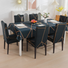 Premium Dining Table & Chair Cover Combo - Prism Gold