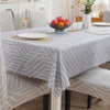 Premium Dining Table & Chair Cover Combo - Complex Grey