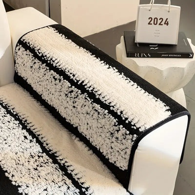 Vintage Velveteen Sofa Mat