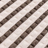2025 L Shape Turkish Bubble Frill Sofa Covers : Beige Brown Stripe