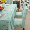 Premium Dining Table & Chair Cover Combo - Pastel Green
