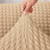 2025 Turkish Bubble Frill Sofa Covers : Beige