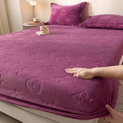 All Season Ultra Soft Milk Fitted Sheet