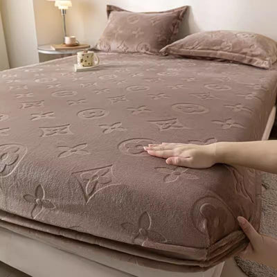 All Season Ultra Soft Milk Fitted Sheet