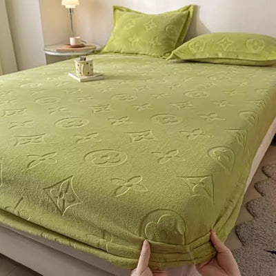 All Season Ultra Soft Milk Fitted Sheet
