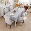 Premium Dining Table & Chair Cover Combo - Complex Grey
