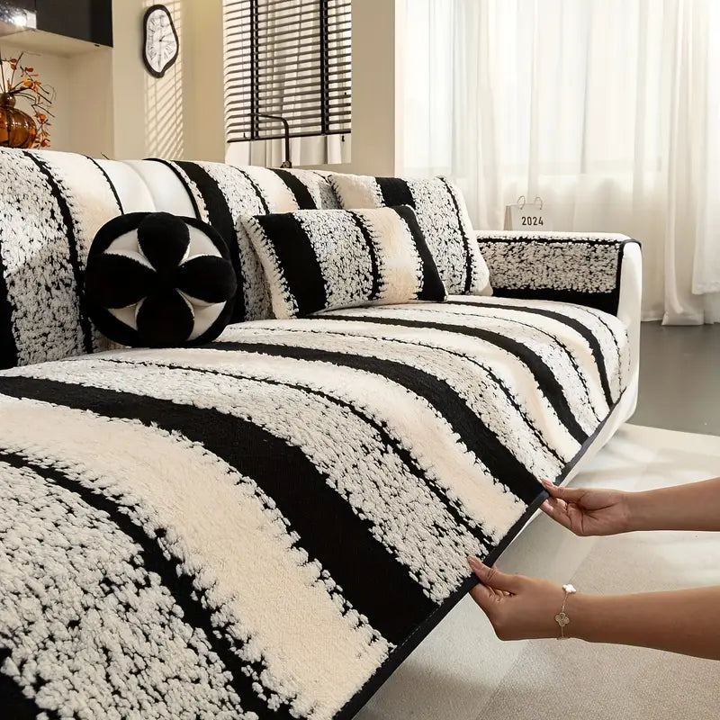 Vintage Velveteen Sofa Mat