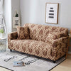 Trendize Exclusive Stretchable Sofa Cover - Cream Brocade
