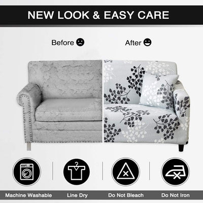 Trendize Exclusive Stretchable Sofa Cover - Petal Grey
