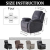 Premium Printed Recliner Sofa Cover : Yellow Diamond