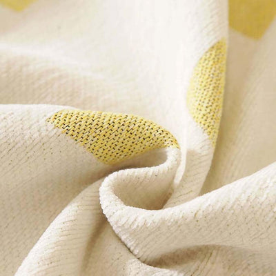Premium Double Sided Chenille Sofa Covers - Mustard Mosaic