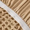 2025 Turkish Bubble Frill Sofa Covers : Beige