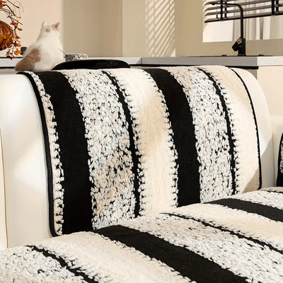Vintage Velveteen Sofa Mat