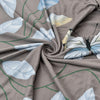 Premium Printed Recliner Sofa Cover : Grey Moroccan