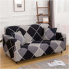 Trendize Exclusive Stretchable Sofa Cover - Checkerplaid Blue