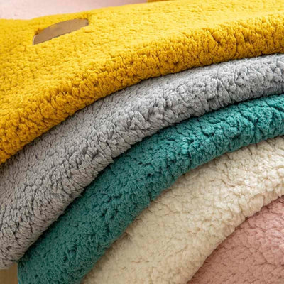 Sherpa Non-Slip Sofa Mat - Teal