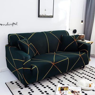 Trendize Exclusive Stretchable Sofa Cover - Prism Gold