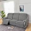Premium Printed Recliner Sofa Cover : Maze Black