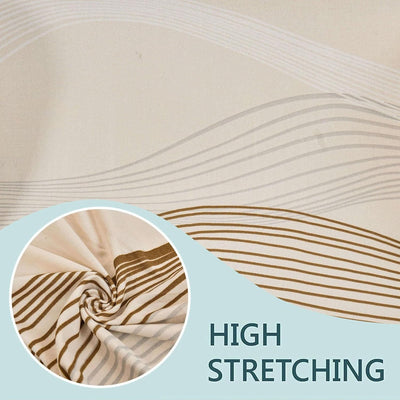 SnugFit Wingback Chair Slipcover - Wave Beige