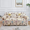 Trendize Exclusive Stretchable Sofa Cover - Blooming Beige