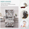 SnugFit Wingback Chair Slipcover - Grey Bliss