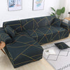 L Shape Sofa Cover - Prism Gold