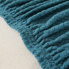 2024 L Shape Polar Fleece Sofa Cover : Teal