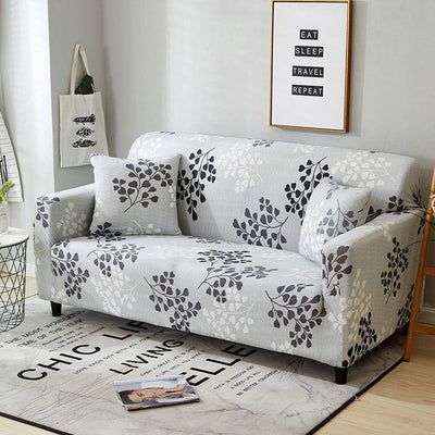 Trendize Exclusive Stretchable Sofa Cover - Petal Grey