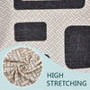 SnugFit Wingback Chair Slipcover - Luxe Monochrome