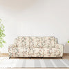 Premium Printed Recliner Sofa Cover : Modish Beige