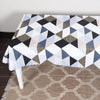 Trendize Premium Waterproof  Matching Table Cover - Geometric Brown