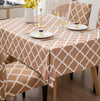 Premium Dining Table & Chair Cover Combo - Diamond Beige